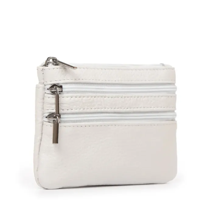 Косметичка кожа A-00141 white