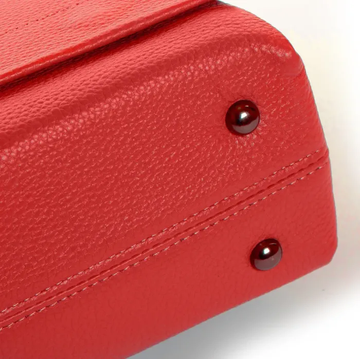 Косметичка шкіра A-00141 yellow