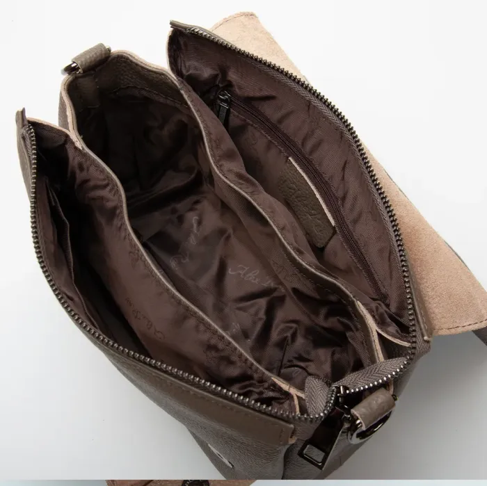 Сумка Женская Классическая кожа ALEX RAI 99105 camel