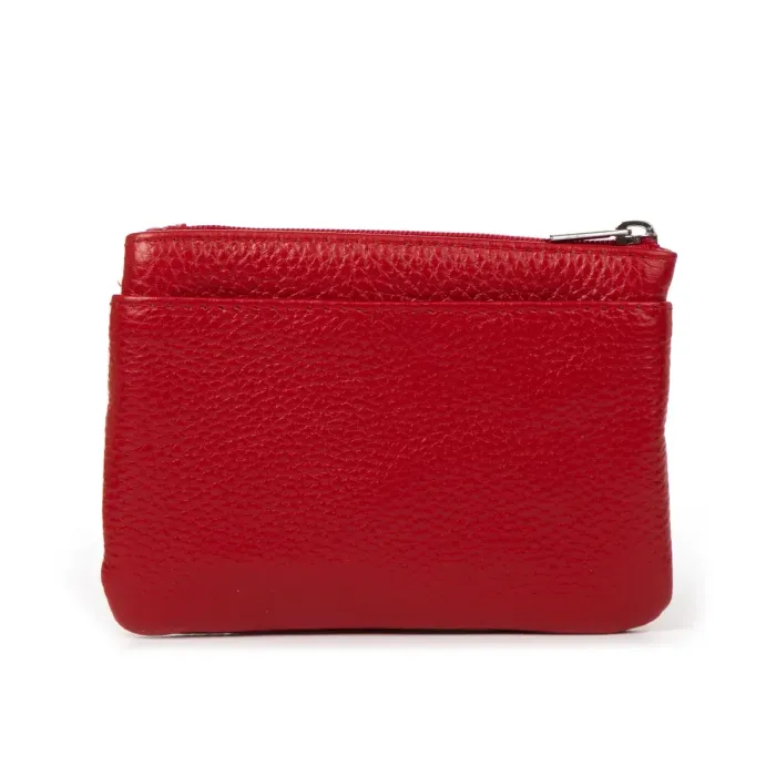 Косметичка шкіра A-00141 red