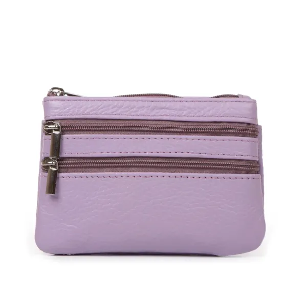 Косметичка шкіра A-00141 l-purple