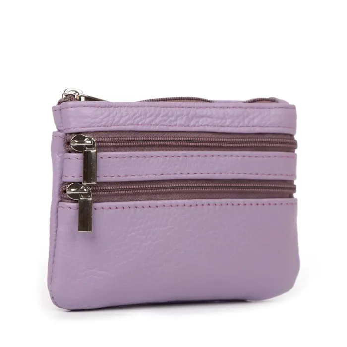 Косметичка шкіра A-00141 l-purple