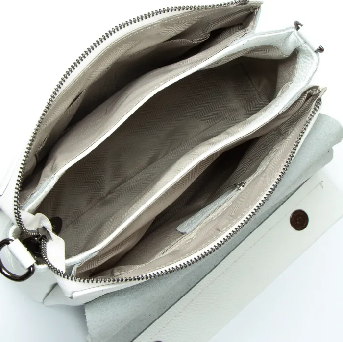 Сумка Женская Классическая кожа ALEX RAI 99105 white