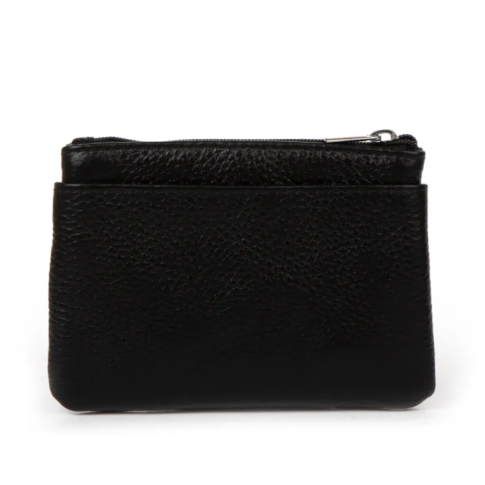 Косметичка шкіра A-00141 black