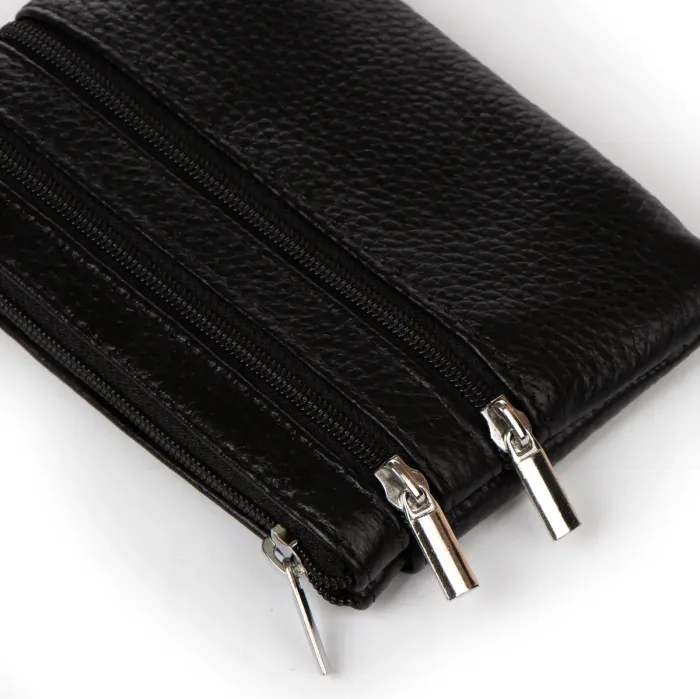 Косметичка шкіра A-00141 black