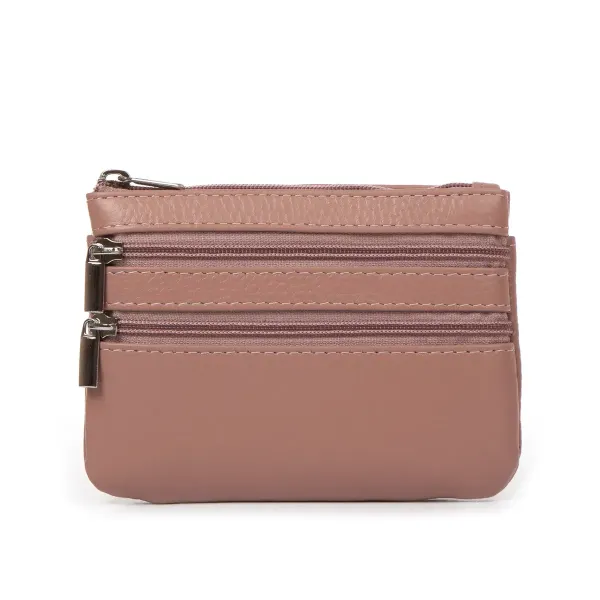 Косметичка шкіра A-00141 pink