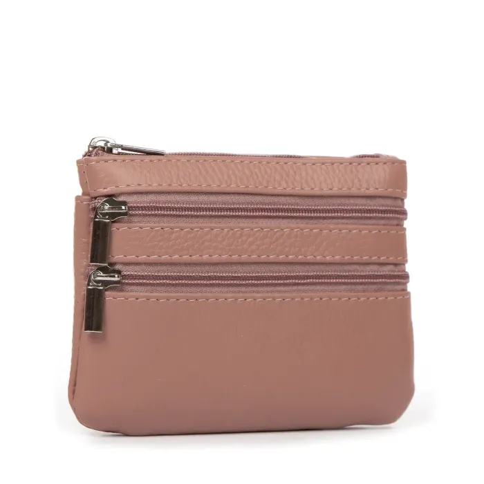 Косметичка кожа A-00141 pink