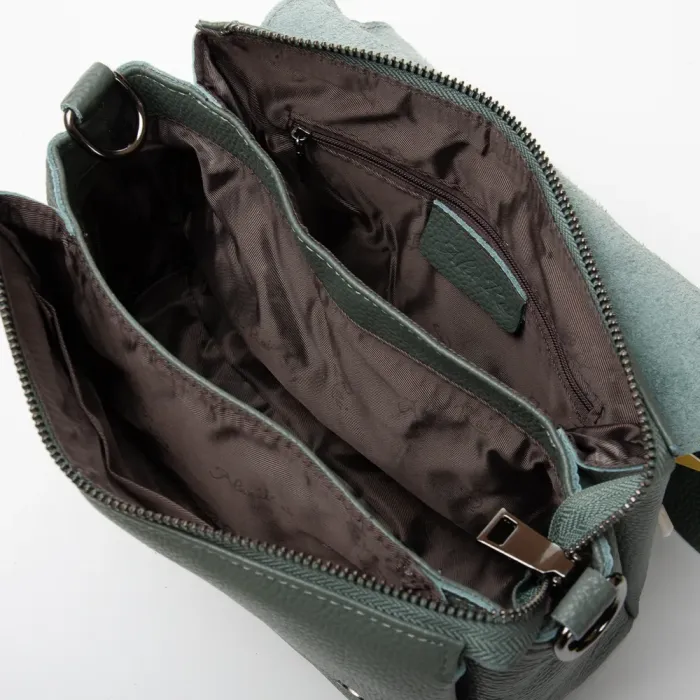 Сумка Женская Классическая кожа ALEX RAI 99105 green