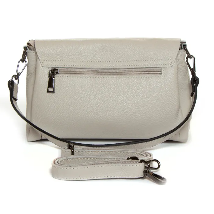 Сумка жіноча Класична шкіра ALEX RAI 99105 l-grey