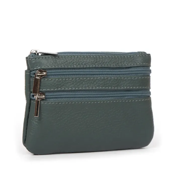 Косметичка шкіра A-00141 blue