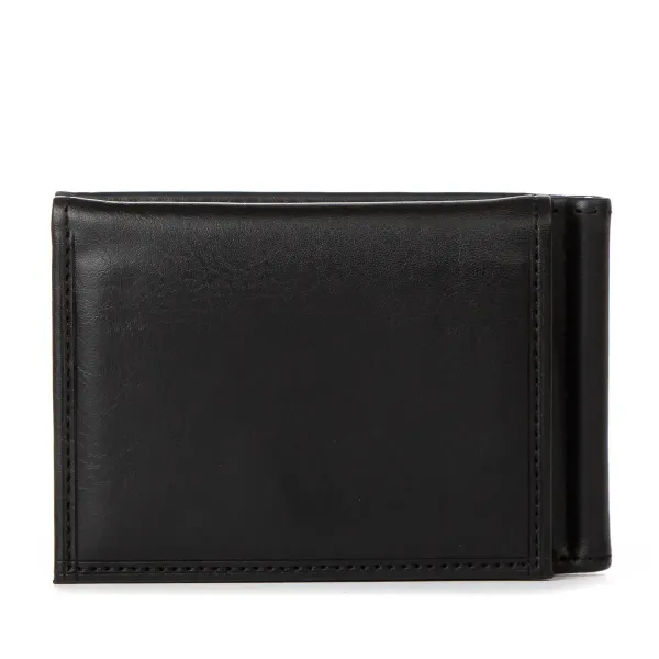 Зажим для банкнот штучна-шкіра 1004-1 black