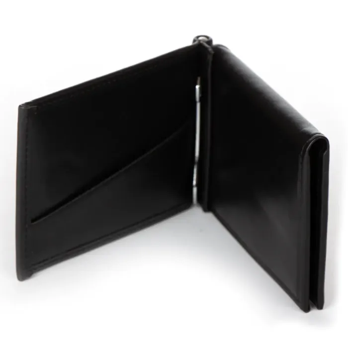 Зажим для банкнот иск-кожа 1004-1 black