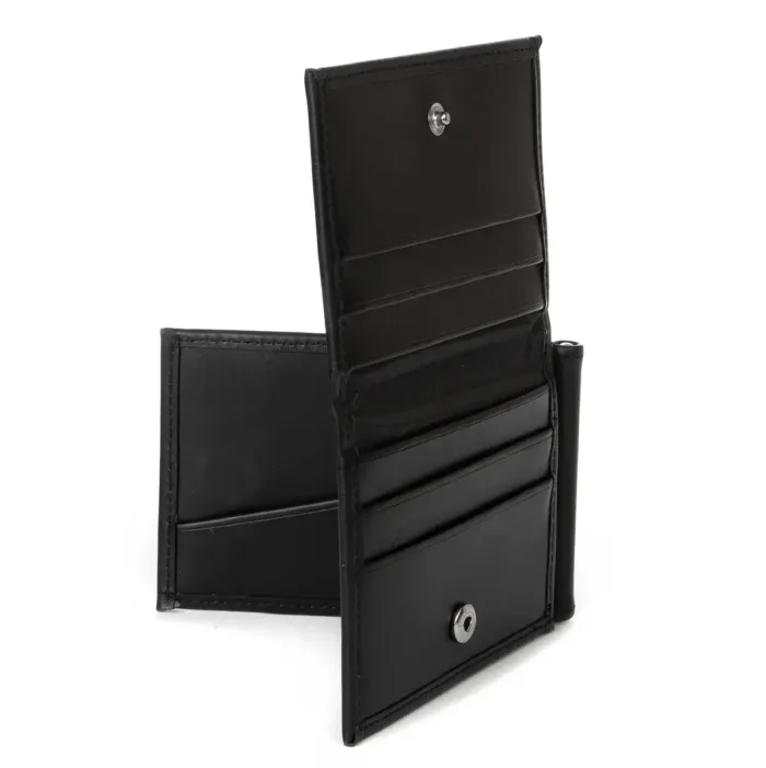 Зажим для банкнот иск-кожа 1004-1 black