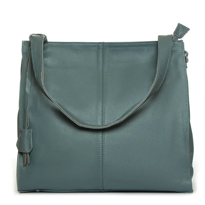 Сумка Класична шкіра ALEX RAI 3173-9 l-green