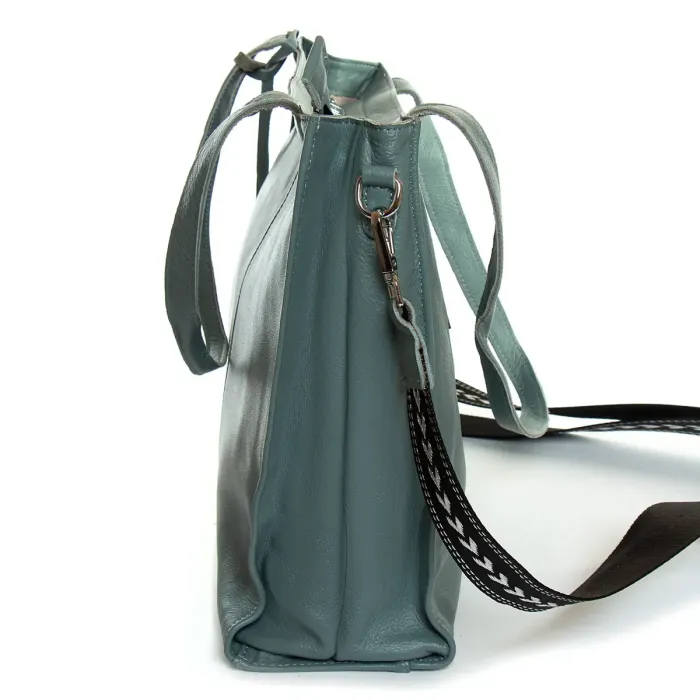 Сумка Класична шкіра ALEX RAI 3173-9 l-green