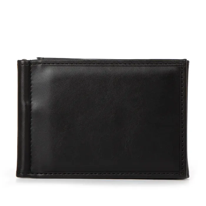 Зажим для банкнот иск-кожа 1005-1 black