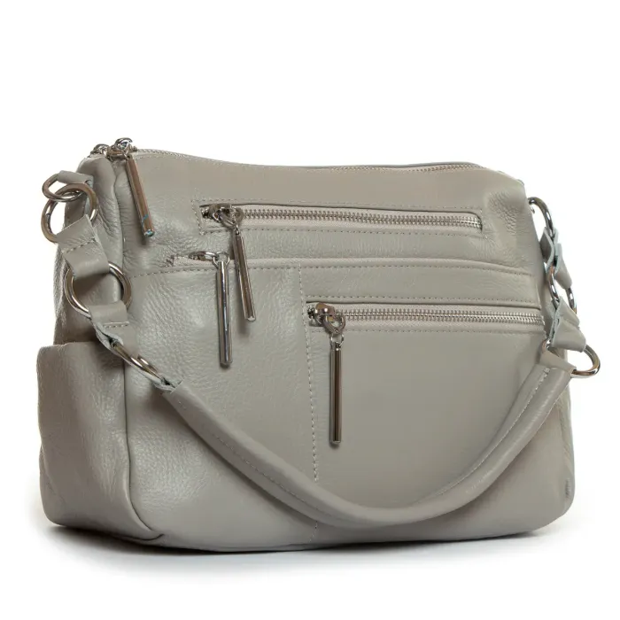 Сумка Женская Классическая кожа ALEX RAI 8930-9 l-grey