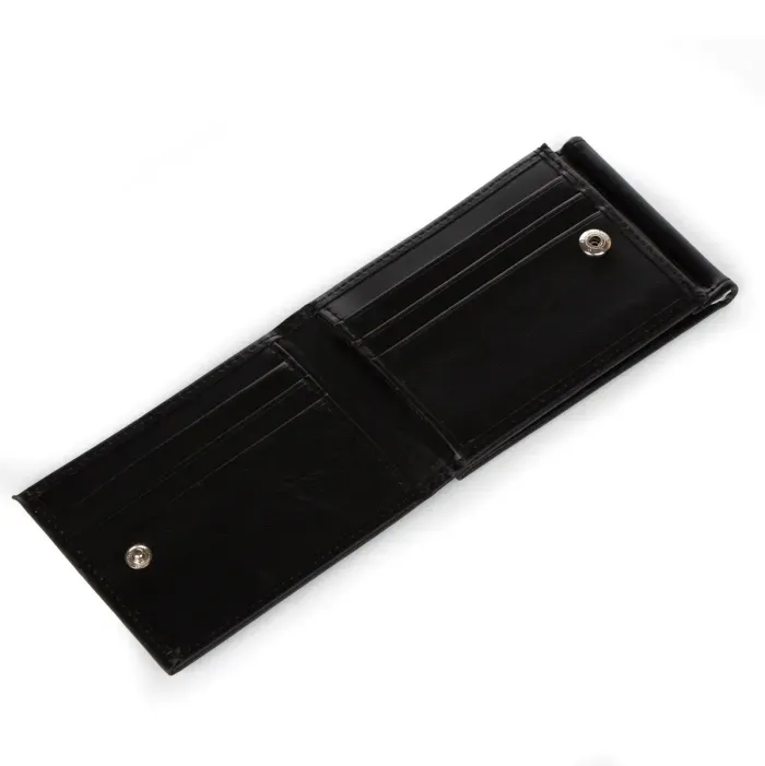 Зажим для банкнот иск-кожа 1005-1 black