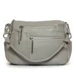 Сумка жіноча Класична шкіра ALEX RAI 8930-9 l-grey