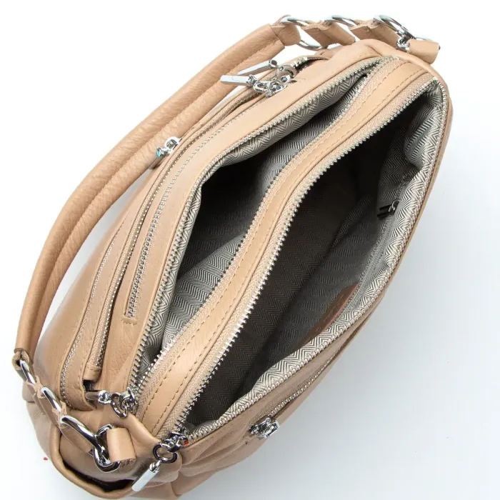 Сумка Класична шкіра ALEX RAI 8930-9 camel