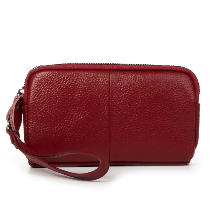 Косметичка шкіра 6002-A bordo