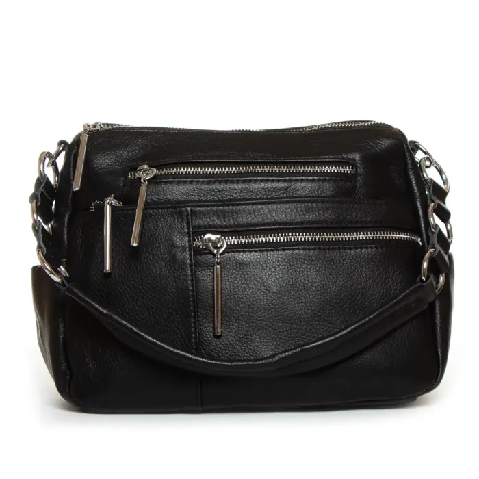 Сумка Класична шкіра ALEX RAI 8930-9 black