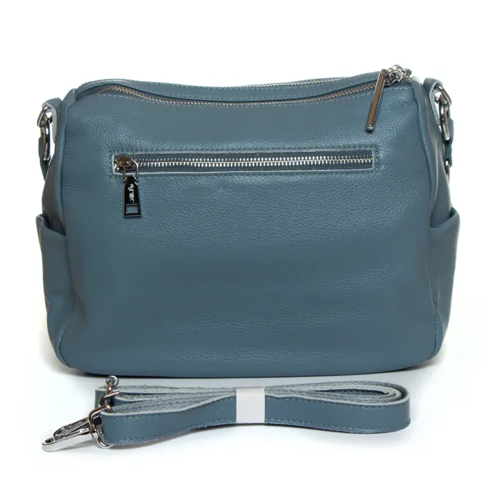 Сумка Жіноча Класична шкіра ALEX RAI 8930-9 blue