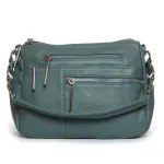 Сумка Женская Классическая кожа ALEX RAI 8930-9 l-green