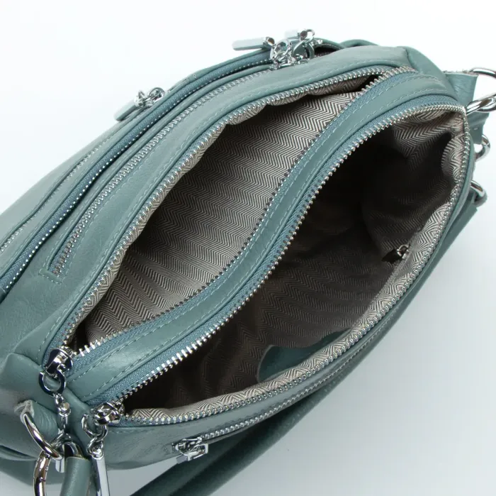 Сумка жіноча Класична шкіра ALEX RAI 8930-9 l-green