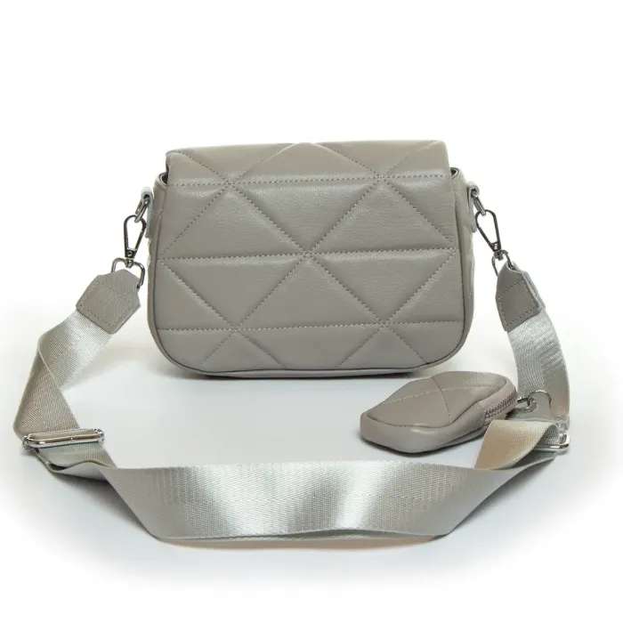 Сумка жіноча Класична шкіра ALEX RAI 8837-9 l-grey