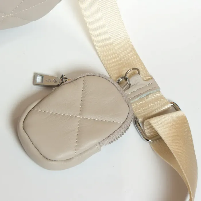 Сумка жіноча Класична шкіра ALEX RAI 8837-9 white-grey