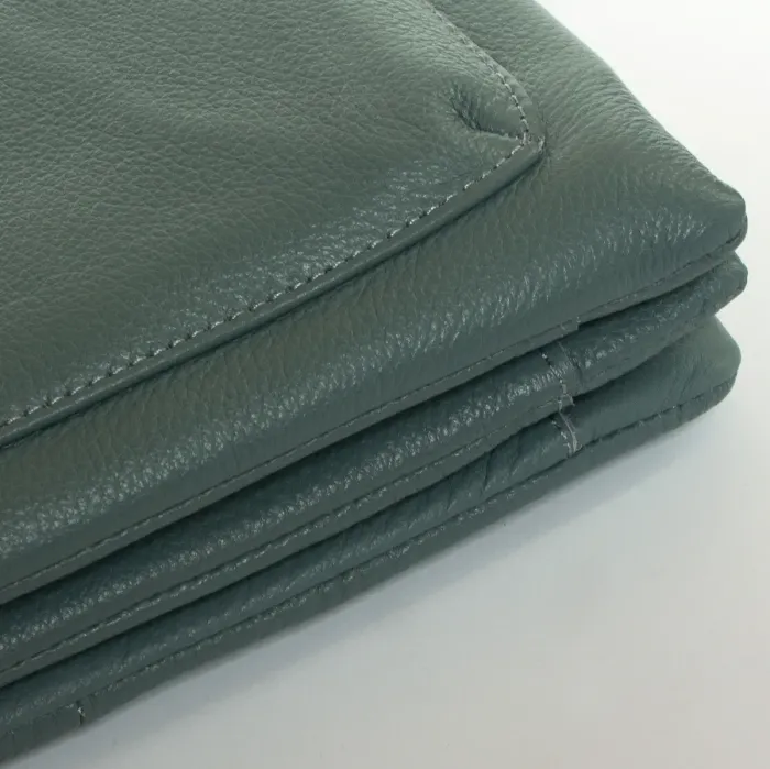 Сумка Жіноча Класична шкіра ALEX RAI 3016 blue-green