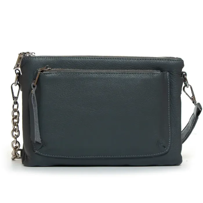 Сумка Жіноча Класична шкіра ALEX RAI 3016 blue