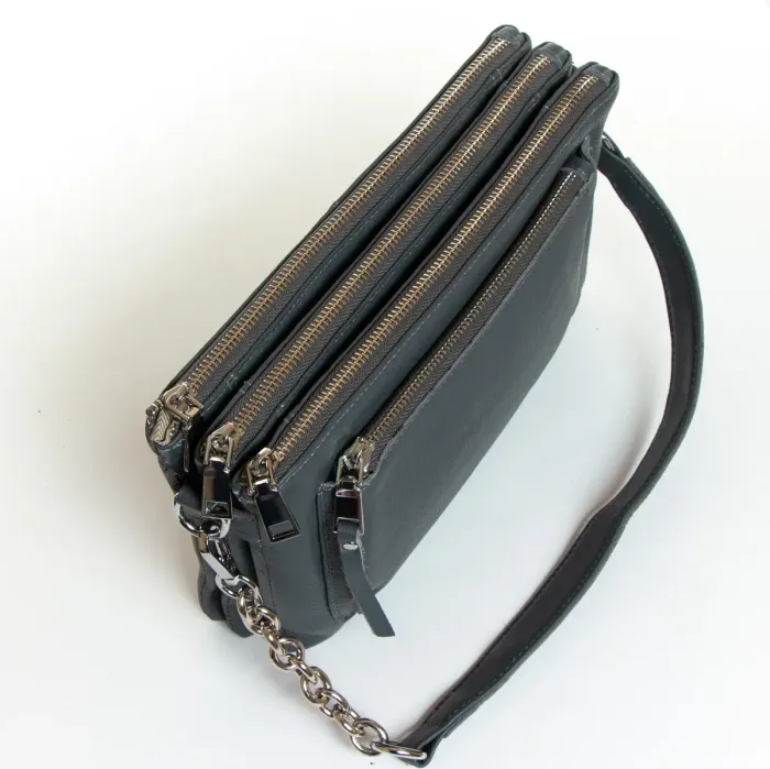 Сумка Жіноча Класична шкіра ALEX RAI 3016 blue