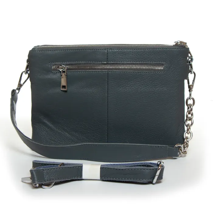 Сумка Жіноча Класична шкіра ALEX RAI 3016 blue