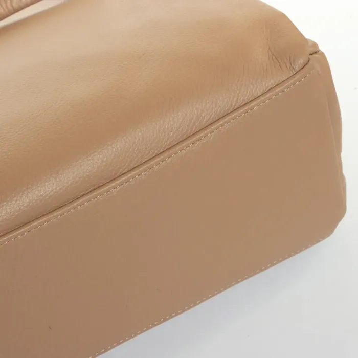 Сумка Класична шкіра ALEX RAI 8919-9 apricot