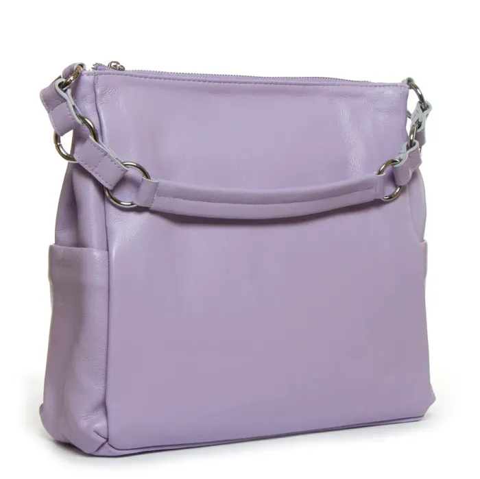 Сумка Класична шкіра ALEX RAI 8919-9 purple
