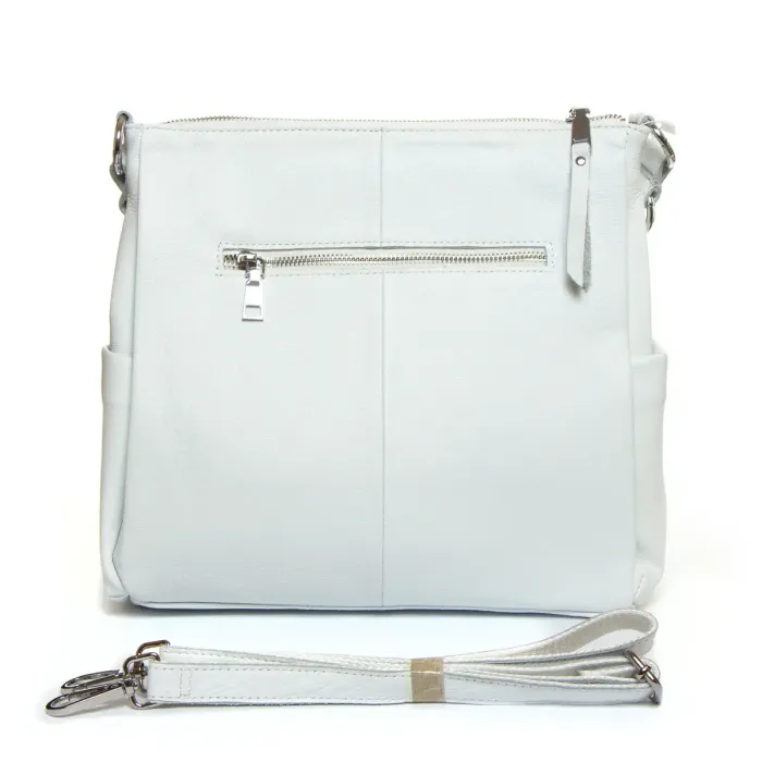 Сумка Жіноча Класична шкіра ALEX RAI 8919-9 white