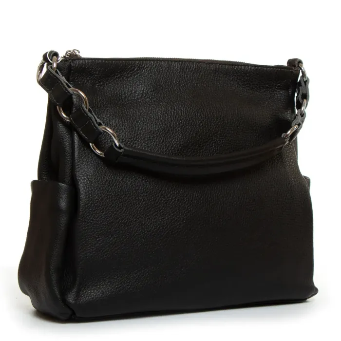 Сумка жіноча Класична шкіра ALEX RAI 8919-9 d-grey