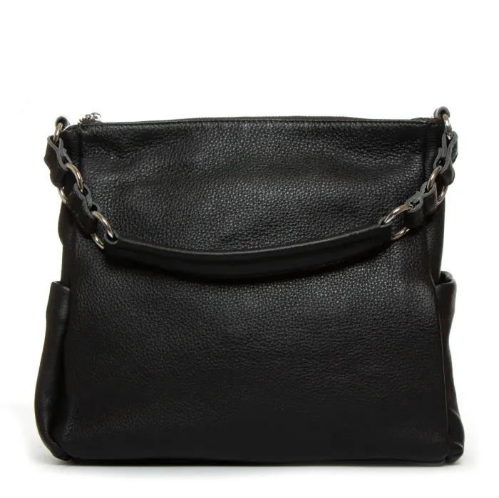 Сумка жіноча Класична шкіра ALEX RAI 8919-9 d-grey