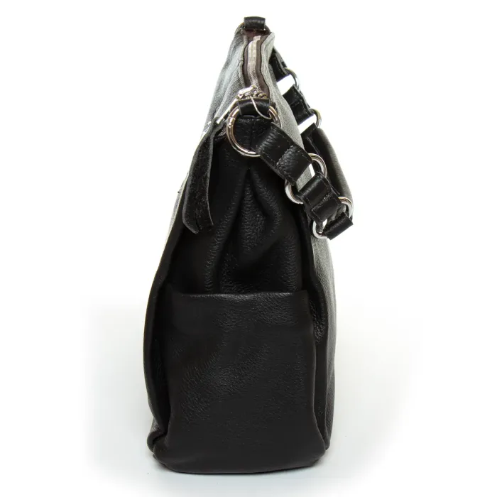 Сумка жіноча Класична шкіра ALEX RAI 8919-9 d-grey