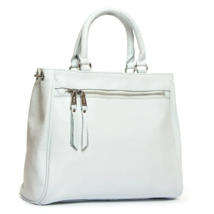 Сумка Жіноча Класична шкіра ALEX RAI 8782-9 white