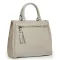 Сумка жіноча Класична шкіра ALEX RAI 8782-9 white-grey