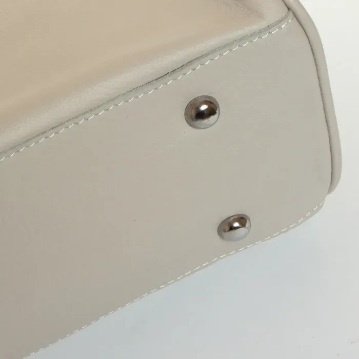 Сумка жіноча Класична шкіра ALEX RAI 8782-9 white-grey