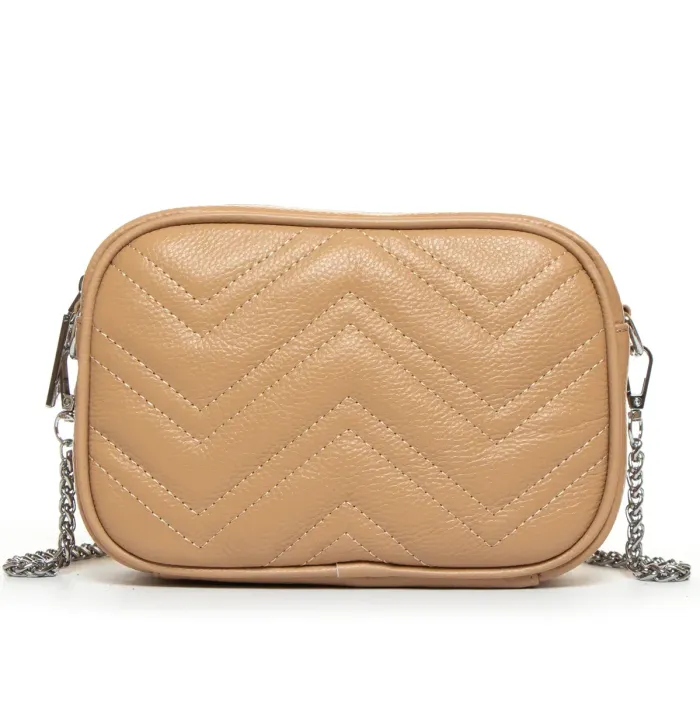 Сумка Клатч жіноча шкіра ALEX RAI BM 17005-13 camel