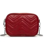 Сумка Клатч жіноча шкіра ALEX RAI BM 17005-4 bordo