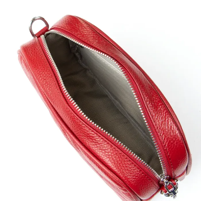 Сумка Клатч жіноча шкіра ALEX RAI BM 17005-4 bordo