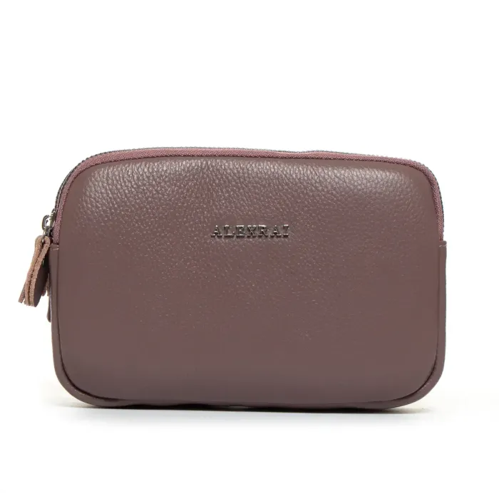 Сумка Клатч жіноча шкіра ALEX RAI BM 60061-12 purple