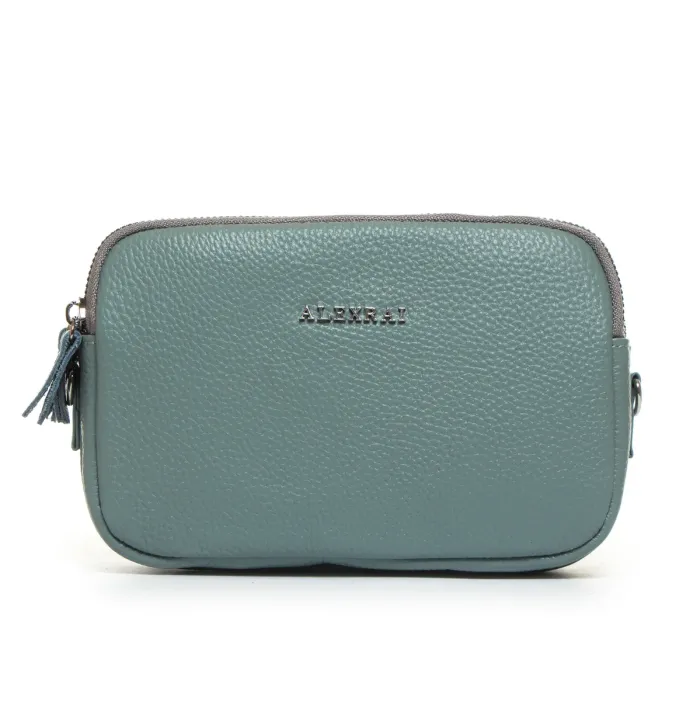 Сумка Клатч жіноча шкіра ALEX RAI BM 60061-6 blue