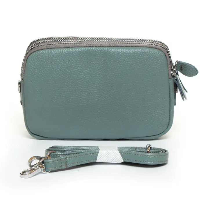 Сумка Клатч жіноча шкіра ALEX RAI BM 60061-6 blue